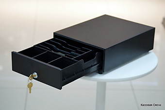 Денежный ящик АТОЛ SB-245-B черный, 245*320*90, механический