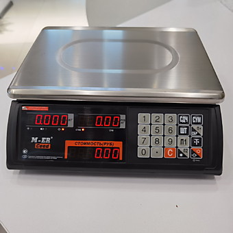 Весы M-ER 327AC-15.2 LCD Black