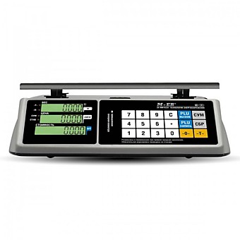 Весы M-ER 328AC-32.5 LED с RS-232  и USB(COM)
