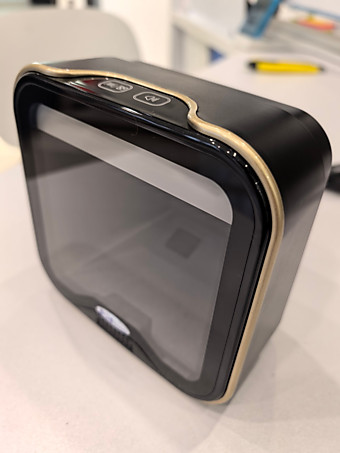 Сканер штрих-кода POScenter SQ-100C, настольный, черный, USB, кабель 1.5 м
